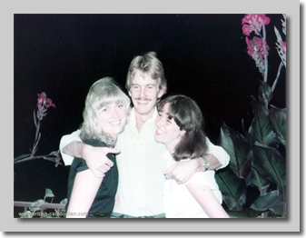 Debby Witham, Damien Breen (?) and Sandy Bond (Kubiack)